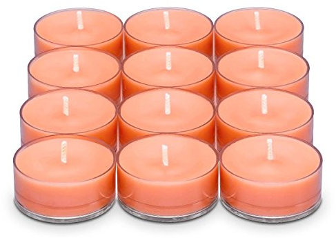 PartyLite 12 Teelichter Pfirsich-Honig-Zitronella