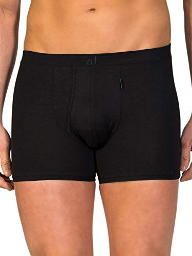 ZD ZERO DEFECTS Offener Boxershorts, Soja-Garn, Komfort Plus, erhältlich in großen Größen