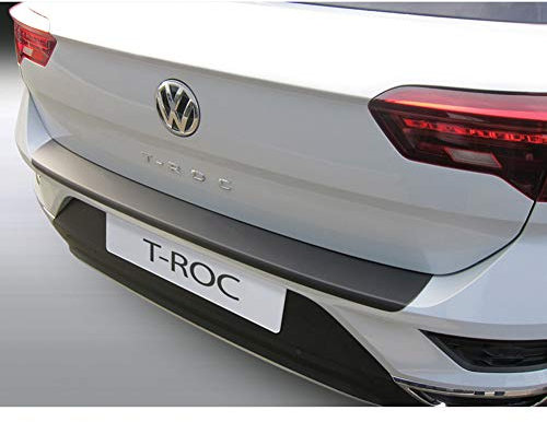RGM ABS Heckstoßstangenschutz kompatibel mit Volkswagen T-Roc 11/2017- Schwarz