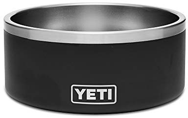 YETI Boomer 8 ─ Gamelle antidérapante en Acier Inoxydable pour Chien, capacité : 1,9 l, Noir