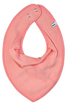 Pippi Baby Halstuch Lätzchen Dreieckstuch Biobaumwolle UNI (pfirsich)