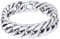 ChainsHouse Edelstahl Panzerarmband 8mm 19cm lang herren Armbänder mit Geschenkebox für frauen und männer