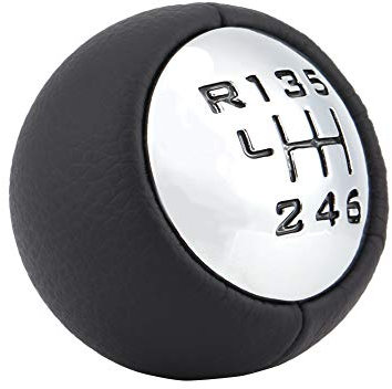 Perilla de cambio Perilla de palanca de cambio de palanca de cambios interior de 6 velocidades para 307 308 3008 407 5008 807 C3 C4 C8 pomo cambio 6 velocidades 407 pomo peug