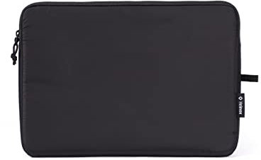 Helinox Laptop Pouch | Hochwertige, gefüttert schwarze Laptop-Tasche Field Office. Passend für 13-Zoll-Laptop mit Klettfixierung an der Rückseite (Black)