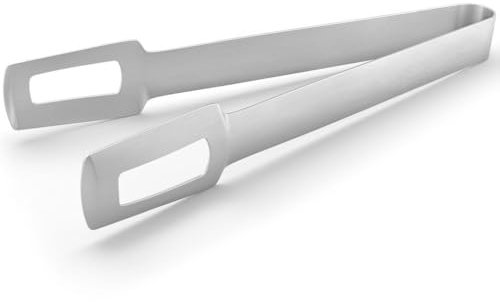 ZACK Eiszange DONARE 20318, 18,7 cm Silber, Edelstahl, Modern, 1 Stück