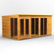 POWER Schuppen Gartenhaus aus Holz, 35,6 x 20,3 cm
