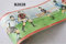 Fussball-Tapete Bordüre Abnehmbare Wandbordüre Selbstklebende Tapete Wasserdicht PVC Sockelleiste selbstklebend 10X1000CM