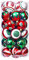 30 Stück Weihnachtskugeln, bruchsicher, Feiertagszwiebeln, festliche Hochzeit, hängende Ornamente, Weihnachtsbaumschmuck (grün & weiß & rot)