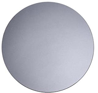 Tapis De Souris Rond En Aluminium (200 X 200 Mm) Sans Base Pour Pc Et Ordinateurs Portables