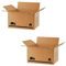 Acan Tradineur - Pack de 2 cajas de embalaje de cartón, mudanzas, cartón reforzado y resistente, plegablse y reutilizables, envío paquetes, almacenaje - 80 x 40 x 40 cm