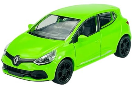 Welly Renautl Clio IV Grün 5 Türer Typ X98 Ab 2012 1/34-1/39 Metall Modell Auto Die Cast Neu im Kasten