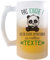 Chope Personnalisable | Verre à bière Pinte Idée Cadeau à personnaliserCollègue Travail Retraite Pot de Départ Anniversaire Noël Secret Santa Femme Homme (Pas Touche Meilleur)