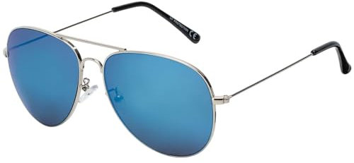 BEZLIT Damen Herren Sonnenbrille Piloten Designer Blau