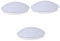 HOMSFOU 3 Stück Runde Pilzlampe Unterputz Deckenleuchten LED Deckenleuchten Moderne LED Deckenleuchte Deckenleuchten Für Schlafzimmer Badezimmer Deckenleuchten Küchenleuchten