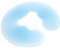 MERRYHAPY 3st Kissen Für Den Schönheitssalon Du Formst Dein Gesicht Spa Runter Bettunterlage Salon-massage-gesichtspad Körperkissen Gesichtskissen Für Massageliege Spa-gesicht Blue Kieselgel