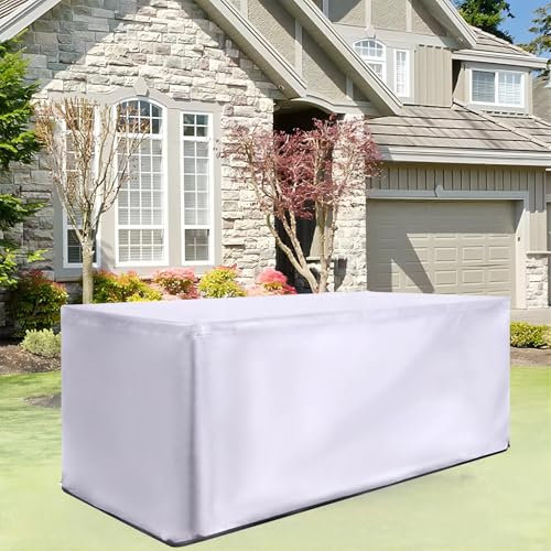 Housse de protection pour meubles de jardin résistante à l'hiver, 110x150x150cm/LxWxH Bâche imperméable pour meubles de jardin, Housse de salon de jardin exterieur anti-UV housse table de jardin