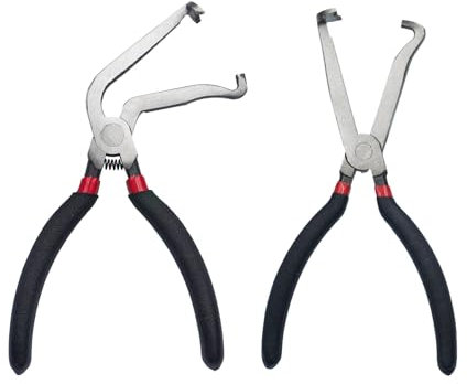 2Pcs 37960 Electrical Disconnect Pliers 60 Degree Plier and Straight Plier Automotive Electrical Connector Disconnect Pliers