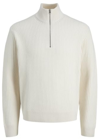 JACK & JONES Herren Jcogrid Knit Half Zip Jcogrid Knit Half Zip (1er Pack)