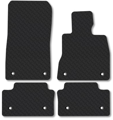 BMW 5 Series (2024+) [Touring] 5mm Rubber Car Mats | Heavy Duty Rubber Tailored Fit Floor Mats Full Coverage Durable Waterproof Accessories Easy Clean Anti Slip Made in the UK