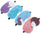 PACKOVE 1 Ensemble De 4 Pièces masque de glace couverture oculaire de l'ombrage cache-œil froid couverture des yeux de dessin animé compresse froide bandeau masque de sommeil polyester