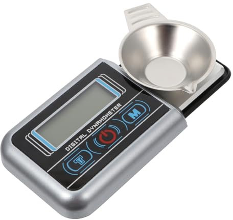 Kisangel 20g Digitales Plattenspieler-stylus-messgerätetester Kraftskala Für Mini-plattenspieler Druckmessgerät Langlebiger Digitaler Tester Für Nadeldruck