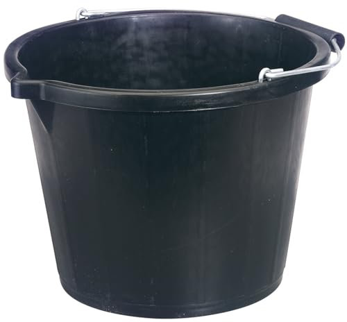 Draper 31687 Bucket, 14.8L, Black