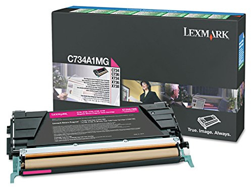 Lexmark X748H1MG Toner Cartridge, Magenta