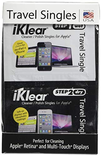 IKlear Travel panno per la pulizia per iPhone, iPad e MacBook da