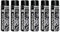 Fahrzeugteile Hoffmann 6er Sparpack 500ml Felgenlack Felgen Farbe SCHWARZ GLANZ