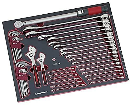 KRAFTWERK 4902-02 Caisse à outils pour mécanicien 45 outils