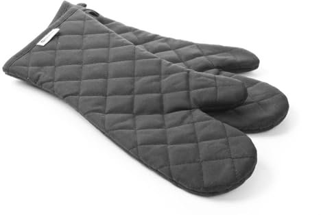 HENDI Ofenhandschuhe, Feuerfeste Baumwolle, Stückzahl: 2, Grillhandschuhe, 380mm