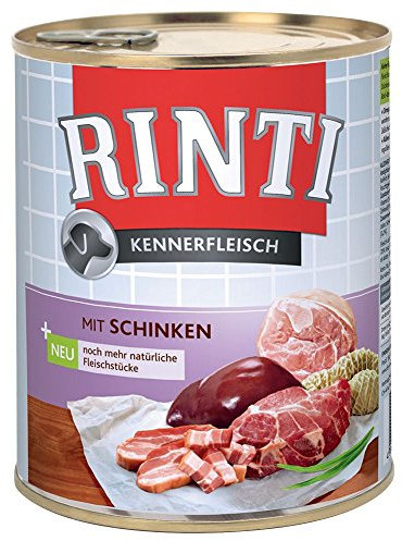 Rinti Pur Kennerfleisch Rentier für Hunde, 12er Pack (12 x 800 g)