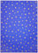 folia 5834 - Fotokarton blau mit goldenen Sternen, 50 x 70 cm, 10 Bogen, beidseitig bedruckt - zum Basteln und kreativen Gestalten von Karten, Fensterbildern und für Scrapbooking