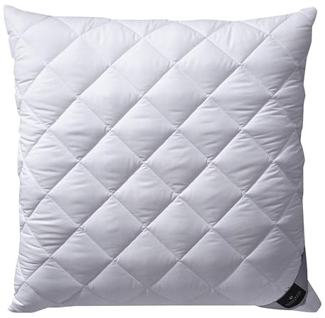 Billerbeck Kopfkissen Classic Clean - Faserkissen ca. 40 x 40 cm – Kissen mit mittlerer Stützkraft – AIRFLOCKS® Füllung, weich und kuschelig
