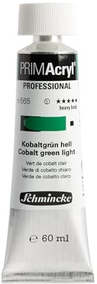 Schmincke PRIMAcryl Professional Kobaltgrün hell 60 ml Tube, 13 565 011