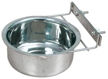 Zolux Bol à Fixer en INOX pour Chien Diamètre 18 cm 1,34 L