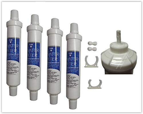 Wasserfilter DD-7098 für Siemens, Bosch, Daewoo, Neff / 497818 / 3019974800 / 4er-Set