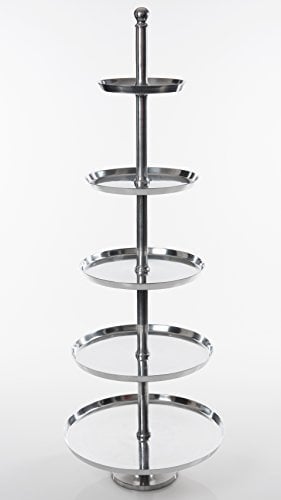 Fair-Shopping ETAGERE Dekoständer TORTENSTÄNDER XXL A000 ALUMINIUM 170 cm