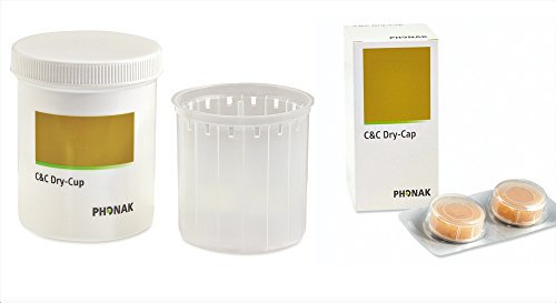 Phonak ‘C&C Line’ Drying Beaker & Drying Capsules Kit