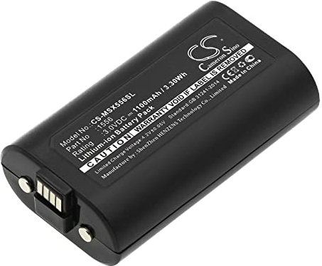 CS-MSX556SL Batterie 1100mAh Compatible avec [Microsoft] One XBOXONE, Xbox One Controller, Xbox Elite Controller, S Wireless X remplace 1556