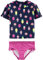 Simple Joys by Carter's Baby-Mädchen 2-Piece Assorted Rashguard Rash-Guard-Set, Marineblau EIS Am Stiel/Rosa Punkte, 3 Jahre