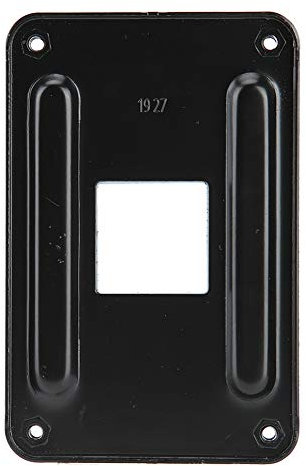 Negro CPU Soporte del disOS Xor de Calor Placa Posterior Placa Posterior Hoja Posterior Placa de Hierro Durable para AM4