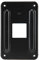 Negro CPU Soporte del disOS Xor de Calor Placa Posterior Placa Posterior Hoja Posterior Placa de Hierro Durable para AM4