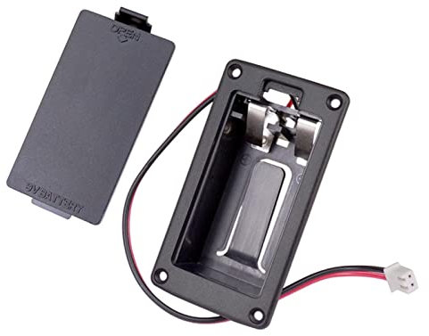 Colcolo Guitare & Basse 9v Porte-batterie/boîtier/boîtier Couvercle de Compartiment Av