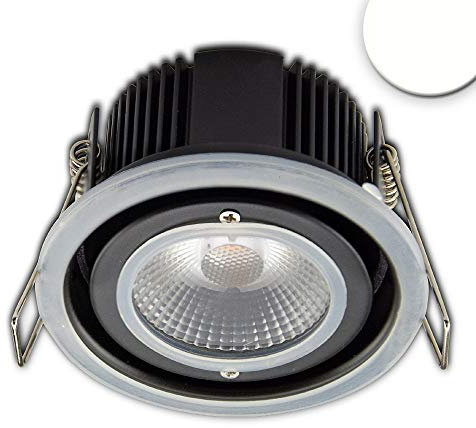 Outdoor LED Einbaustrahler Sys-68, IP65, starre Optik, 10W, neutralweiß, Push-/DALI-dimmbar