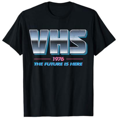 VHS Tape - The Future Is Here - Funny Retro Lover - Video T-Shirt