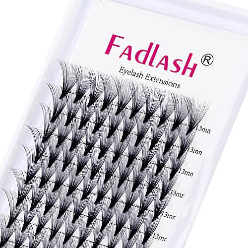 Russian Volume Lashes 20D 0.07mm D Curl 8-14mm MIX Middle Stem Volume Eyelash Extensions Premade Fans Eyelash Extensions(20D-0.07-D,8-14mm)