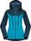 Bergans Cecilie 3L Jacke Damen petrol/blau