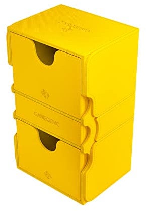 Gamegenic, Stronghold 200+ XL Convertible, Trading Card Storage Box, Yellow