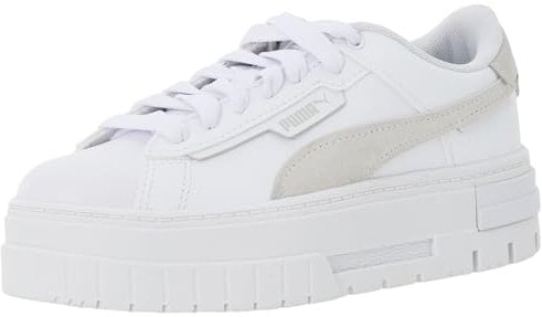 PUMA Mayze Crashed Damen Beige Weiss, 38 Damen